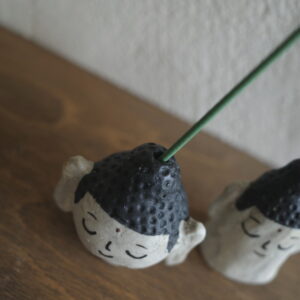 鹿皮出土｜【小佛頭線香座】(預訂) ─ 萬土隨佛展售會